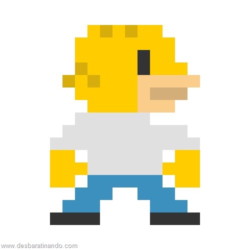 super herois e viloes em 8 bits os simpsons (3)