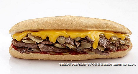 Yellow Submarines Cheesesteaks Singapore premium New Zealand juicy beef slices marinated secret blend sandwich customized baked bread caramelized onions warm runny cheese American style fast food restaurant casual dining