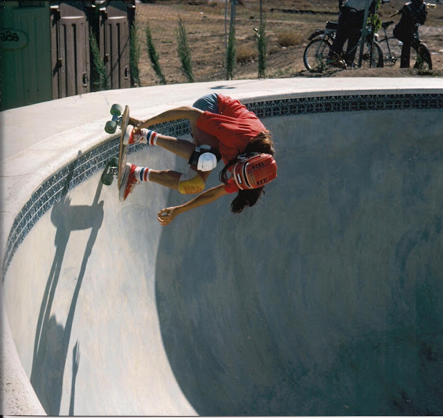 Going for the lip of the pool at Spring Valley!