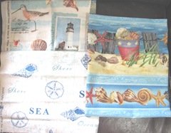 Florida 3. 2013 Sea themed fabric bought in Bunnell Florida