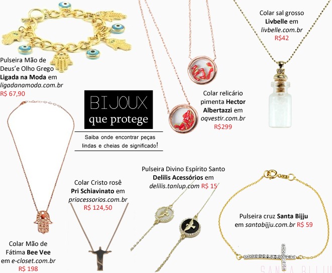 Como atrair sorte e proteção: Amuletos que carregam boas energias. bijoux sorte e protecao amuletos