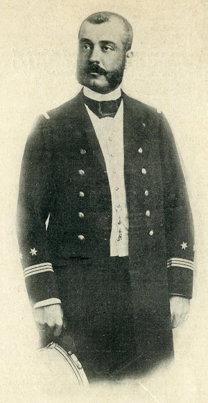 D. Antonio Pérez Rendón, comandante de la cañonera de 3ª clase LIGERA. Foto de la revista EL MUNDO NAVAL ILUSTRADO. Año 1898.JPG D. Antonio Pérez Rendón, comandante de la cañonera de 3ª clase LIGERA. Foto de la revista EL MUNDO NAVAL ILUSTRADO. Año 1898.JPG