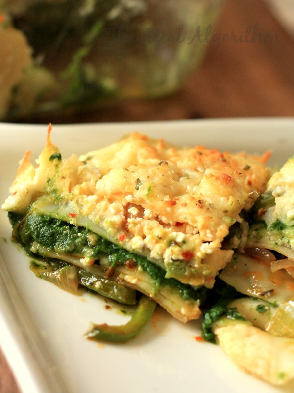 Spinach & Hummus Lasagna-4