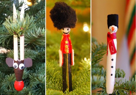 manualidades navidad con pinzas de ropa (1)