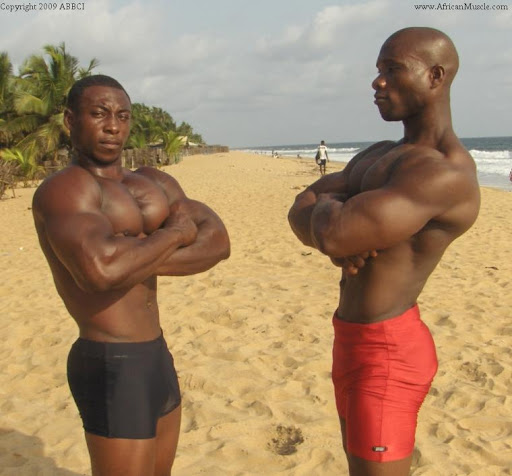 Bodybuilding Black Guys