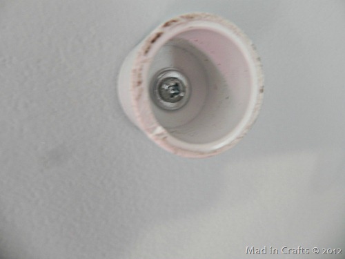 screw into wall screw into wall