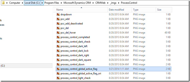 Change the process_control_global_active_flag Change the process_control_global_active_flag