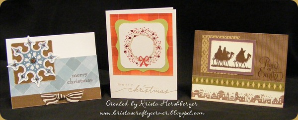 3 Christmas cards at ladies day - khershberger