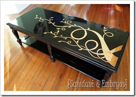 How to Use Vinyl as A Stencil on Furniture