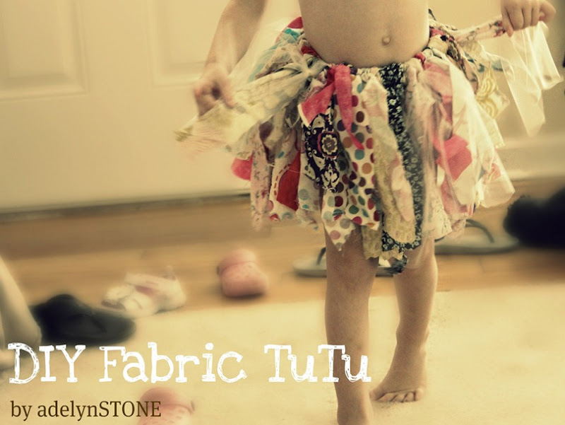 DIY fabric tutu