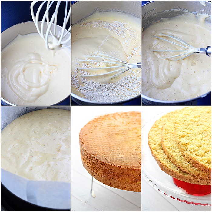 Tort alb cu mousse de portocale si frisca 3 Tort alb cu mousse de portocale si frisca 3