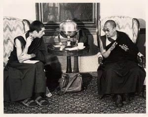 Alan Wallace With Dalai Lama At Amherst College, Alan Wallace