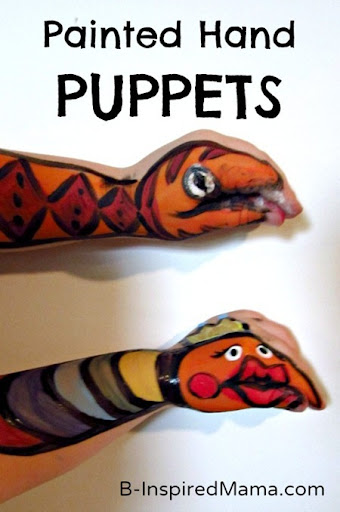 Painted Hand Puppets