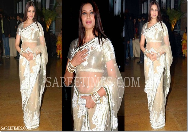 Bipasha_Basu_Shimmer_Saree