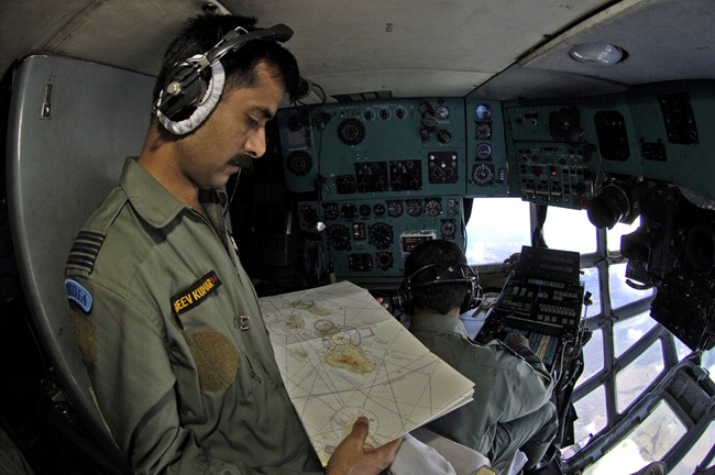 Ilyushin Il-76 transport aircraft of the Indian Air Force [IAF]