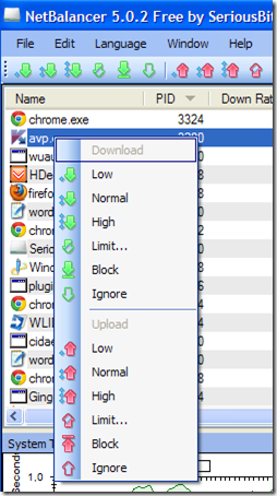 NetBalancer Free Version