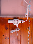 The timer is plugged into the bar so it can shut the lamp off and turn it on according the the set schedule. Most seedlings need 12-14 hours of light a day.