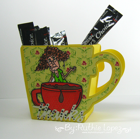 Bugaboo digital stamps - Stella peeker - magical substance - Cup 3D - Ruthie Lopez