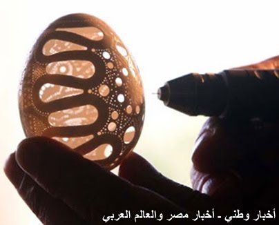 شاهد صور النحت على قشر البيض صور روعة