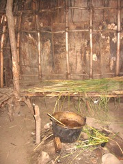 Plimoth Plant inside indian summer house Plimoth Plant inside indian summer house