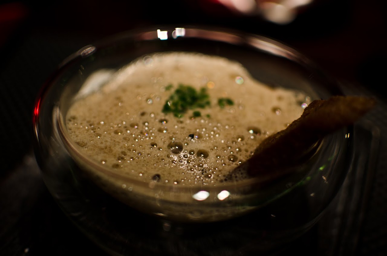 Mushroom cocotte at Joel Robuchon