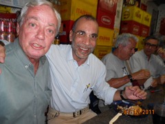 Homero e Júlio. Ao fundo, Nelsinho e Otto Homero e Júlio. Ao fundo, Nelsinho e Otto