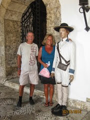 Doug & Gail in Colonial Santo Domingo