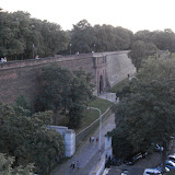 The north wall of Vysehrad