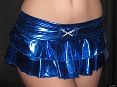 Metalic mini skirt Metalic mini skirt
