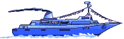 ANimated cruise ship