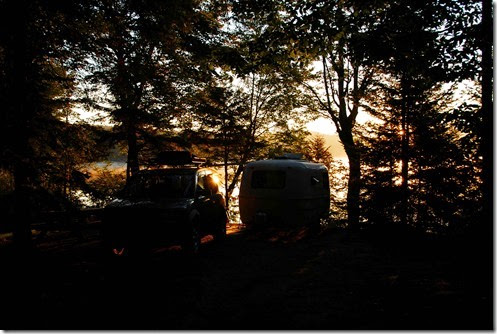 Campsite Sunrise 1