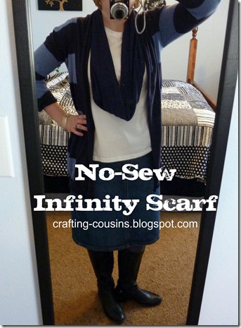 no sew infinity scarf 10