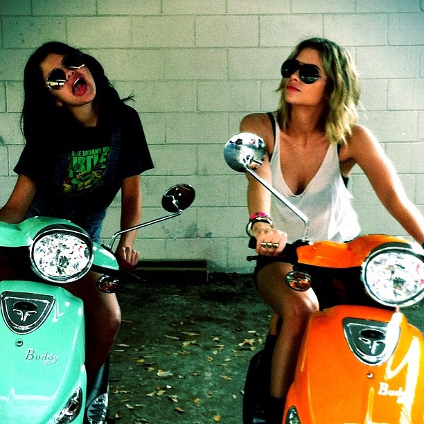 Spring Breakers on the set 05