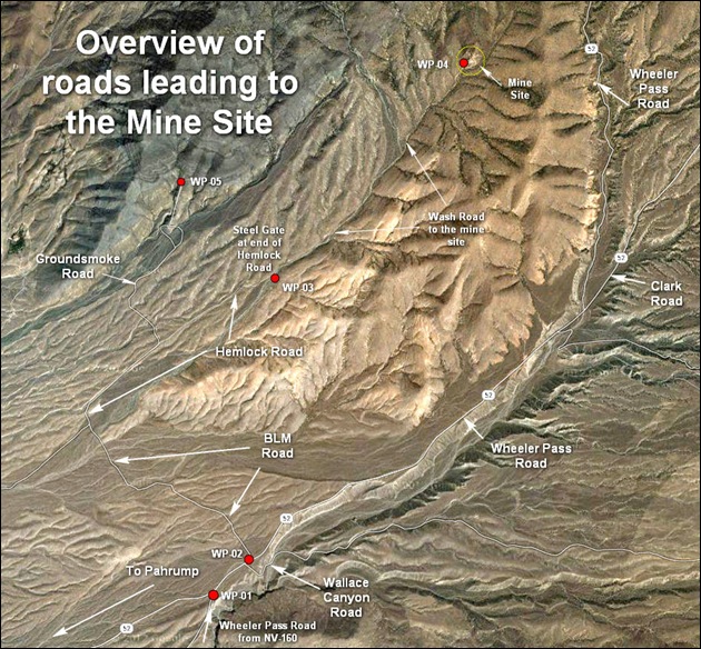 BLM-Hemlock Rd to Mine Site BLM-Hemlock Rd to Mine Site