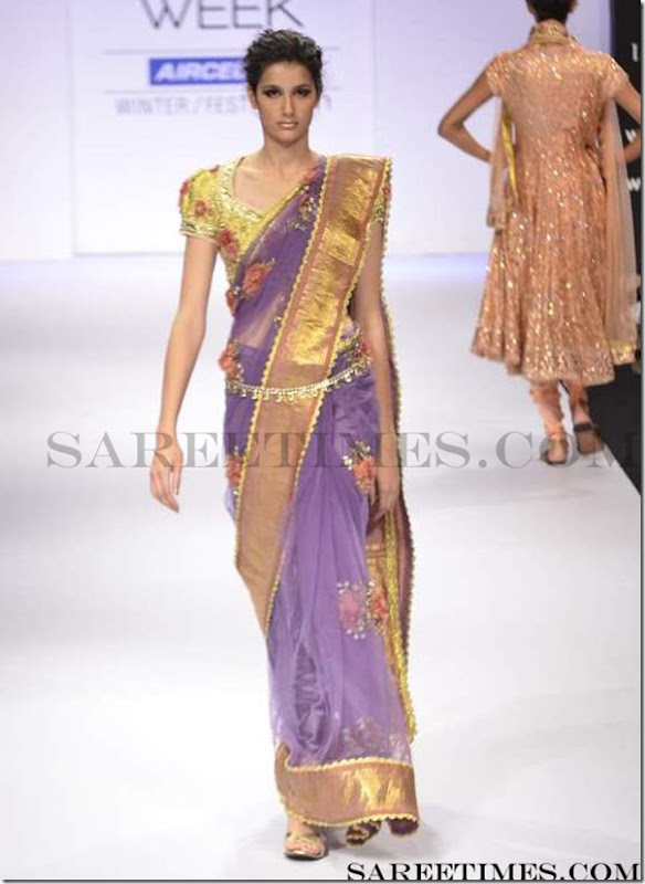 Preeti_S_Kumar_Purple_Saree