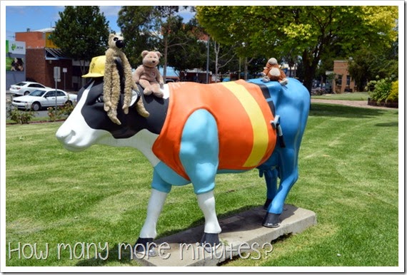 Shepparton: Mooving Art Exhibit ~ How Many More Minutes?