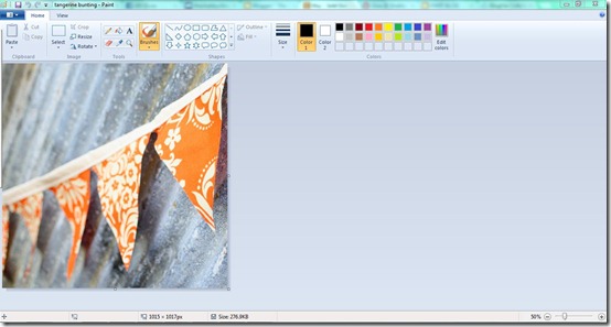 Creating a Shadow Box in Paint - start Creating a Shadow Box in Paint - start
