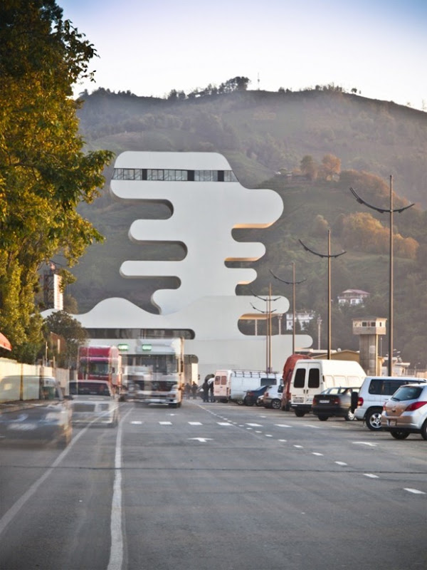 sarpi border checkpoint by j. mayer h. architects 2 sarpi border checkpoint by j. mayer h. architects 2