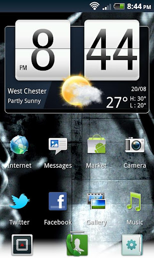 HTC Sense 2.0 Skin- Droid Blur