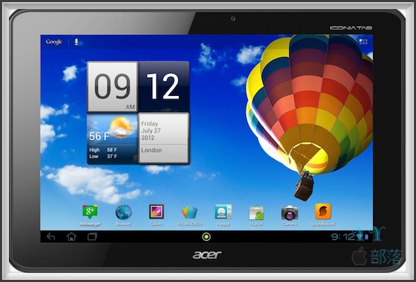 Acer iconia tab a510 black a
