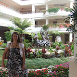 Debbie in the Grand Wailea Lobby
