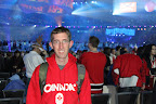 Me at the end of the Closing Ceremony
