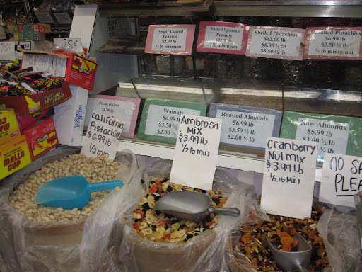There was also a great selection of nuts.
