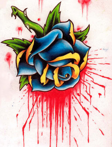 rose tattoo sketch