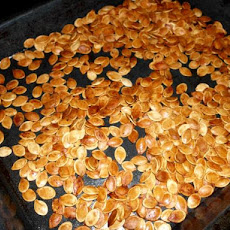Best Ever Roasted Pumpkin Seeds
