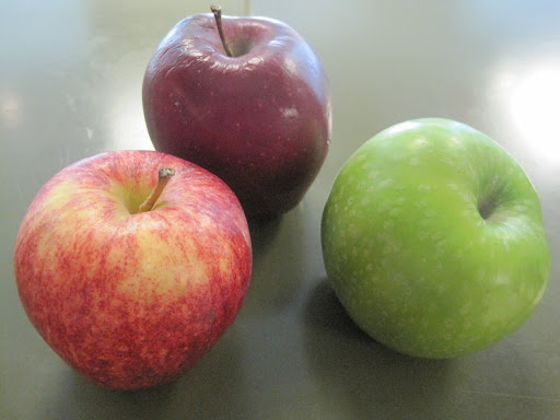 Apple printing obviously starts with apples, and it's more fun to get a few with different shapes. Apple printing obviously starts with apples, and it's more fun to get a few with different shapes.