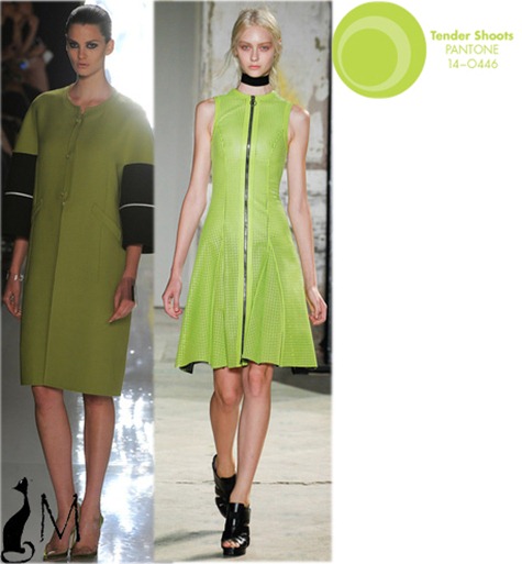 Tender Shoots pantone ss 2013