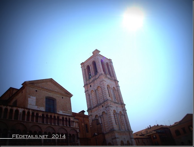 Campanile della Cattedrale di Ferrara, Emilia Romagna, Italy - Property and Copyrights of (c) FEdetails.net 2014 Campanile della Cattedrale di Ferrara, Emilia Romagna, Italy