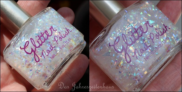 H&M Nagellack Glitter Nail Polish White H&M Nagellack Glitter Nail Polish White