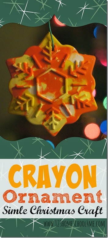 Crayon Ornament - This DIY ornament is fun christmas craft for toddlers, preschool, kindergarten, first grade, 2nd grade and kids of all ages. It is easy to make crayon craft Crayon Ornament - This DIY ornament is fun christmas craft for toddlers, preschool, kindergarten, first grade, 2nd grade and kids of all ages. It is easy to make crayon craft